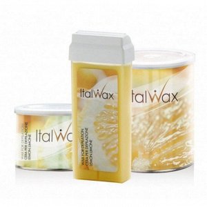 ItalWax Тёплый воск для депиляции в картридже Лимон, 100 мл