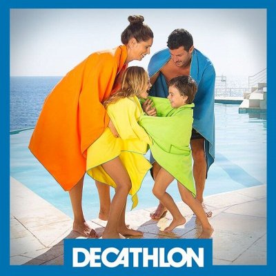 DECATHLON. БЫСТРОСОХНУЩИЕ ПОЛОТЕНЦА- неоспоримое удобство