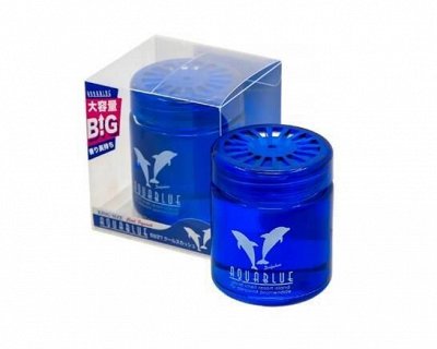 Ароматизатор автомобильный гелевый AB DIAX KING SIZE AQUABLUE Cool Squash 5937 (115мл) Свежесть, 1/3