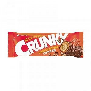 Батончик Crunky с рисовыми хлопьями "Double Crunch Chocolate Bar" 36 г