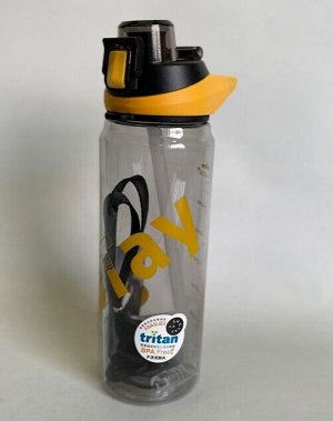 Бутылка для воды пластмассовая 900 мл