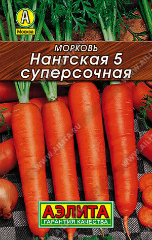 Морковь Нантская 5 Суперсочная лидер (Код: 10856)