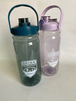 Бутылка для воды пластмассовая 3500 мл
