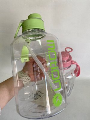 Бутылка для воды и напитков пластмассовая 2 литра "Motion"