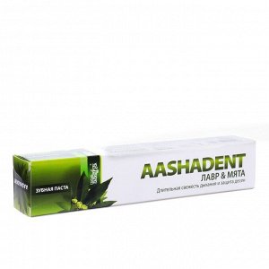Aasha Herbals Зубная паста Лавр и Мята 100мл