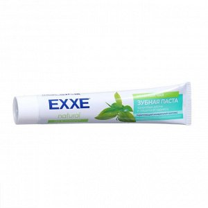 Зубная паста EXXE natural "Зелёный чай", 75 мл