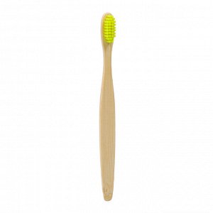 СИМА-ЛЕНД Зубная щетка бамбуковая жесткая, 5 штук, микс цветов