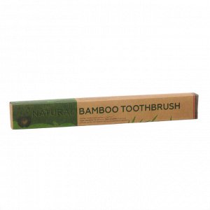 Зубная щетка бамбуковая жесткая, 5 штук, микс цветов