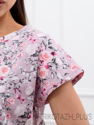 Пижама женская Нинель (цветы) шорты