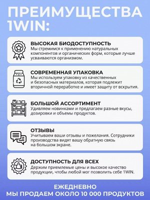 1WIN. Белок / протеин сывороточный. Диетическое питание для похудения (без сахара), ГОЛУБИКА В ШОКОЛАДЕ