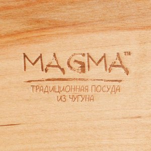 Сковорода чугунная Magma «Ханой», 23x13,5x3,5 см