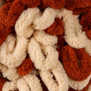 Плюшевая пряжа для вязания руками ALIZE, Puffy More Plus, 100% микрополиэстер, 11 м/250 г, (8010)