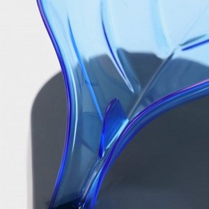 Мыльница на присосках Доляна «Лист», пластик, 21x9x15 см, цвет МИКС