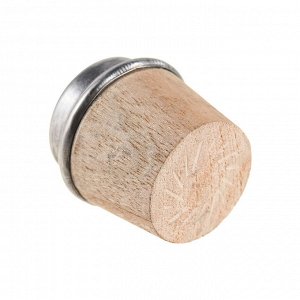 Пробка для термоса на 3.2 л, из дерева, 3.5 x 4 x 4.2 см