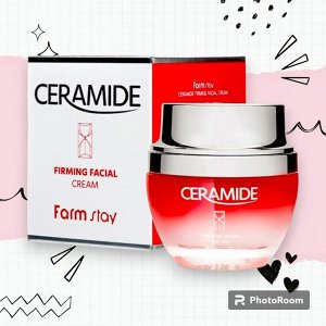 FarmStay Крем для лица укрепляющий "Керамиды", Ceramide Firming Facial Cream, 50мл