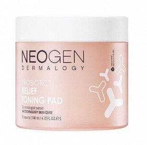 Восстанавливающие пэды с пробиотиками Neogen Dermalogy Probiotics Relief Toning Pad