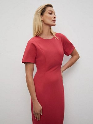Платье приталенного кроя  цвет: Розовый PL1511/rose