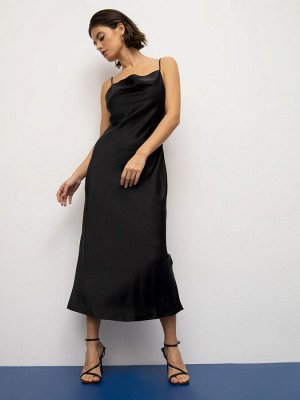 Платье-комбинация  цвет: Черный PL1160/sirius