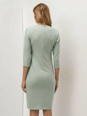 Платье приталенного кроя  цвет: Мятный PL1197/devon