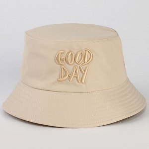Панама детская Good day, бежевая, р-р 54