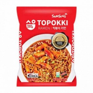 Лапша Samyang TOPOKKI RAMEN со вкусом топокки 80гр м/у