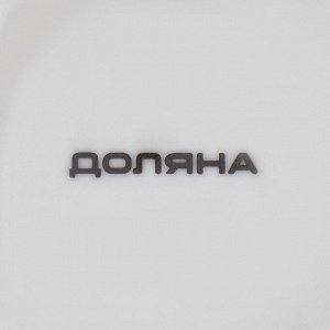 Сервиз чайный керамический на металлической подставке Доляна «Хохлома», 13 предметов: 6 чашек 210 мл, 6 блюдец d=14 см, чайник 1 л