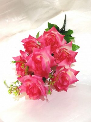 Artflowers-sib Букет роз с побегом н:63см