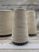 Пряжа для вязания 134 гр, Cotechino 100% хлопок 1700м/100гр (смот в 2 нити) Слоновая кость