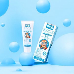 Зубная паста R.O.C.S. Junior 6-12 лет, 74 гр