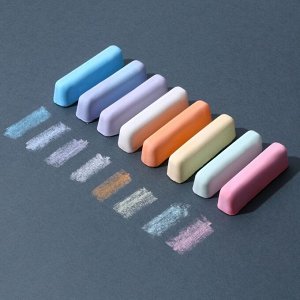 Мелки цветные, 16 штук, 8 цветов, Союзмультфильм