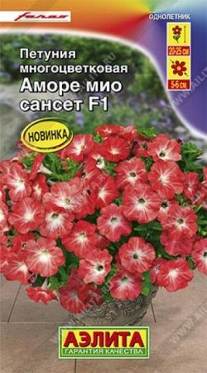 Петуния Аморе Мио сансет F1 (Код: 86054)