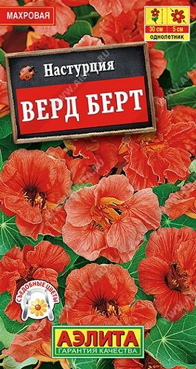 Настурция Верд Берт (Код: 7438)