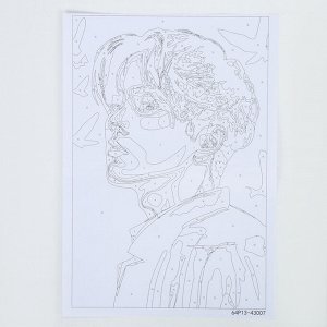 Картина по номерам с подрамником «Корейский мальчик», 20 х 30 см