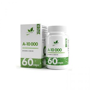 Витамины отдельные NaturalSupp Vitamin A 60 caps