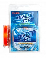 Леска зимняя Kaida INVISI ICE (0.25мм, 50м, тест 5,9кг, 13Lb, Orange)