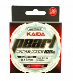Леска Kaida Perl Invisible (0.16мм, 100м, 9,3Lbs, 4.22кг, white)