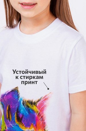 Детская хлопковая футболка Happyfox