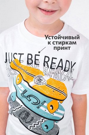 Детская хлопковая футболка Happyfox