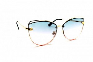 Солнцезащитные очки 2019- ЛЮКС 2703 зеленый розовый