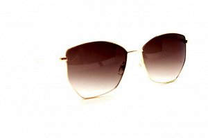 Солнцезащитные очки 2019- ЛЮКС or 821 золото коричневый