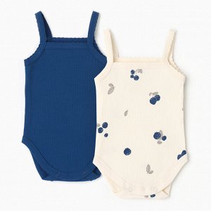 Комплект боди Крошка Я Blueberry 2 шт.