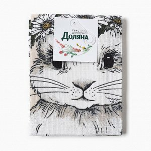 Полотенце кухонное «Доляна. Сладкой жизни», 35x60 см, хлопок 100%, 160 г/м²