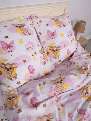 Наволочка 60*60 см, перкаль, детская расцветка (Коала Бэби)
