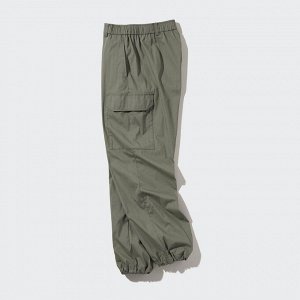 UNIQLO - легкие брюки-карго (длина 68-70см) - 09 BLACK