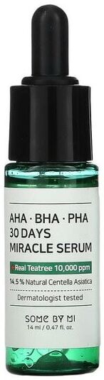 Some By Mi Сыворотка для проблемной кожи с AHA, BHA и PHA кислотами Trial Total Care Serum, 14 мл*1шт