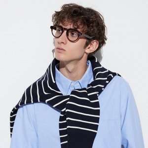 UNIQLO - солнцезащитные очки в оправе "Crown Panto" - 37 BROWN