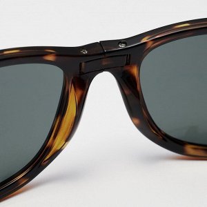 UNIQLO - складные солнцезащитные очки в оправе «Wellington» - 37 BROWN