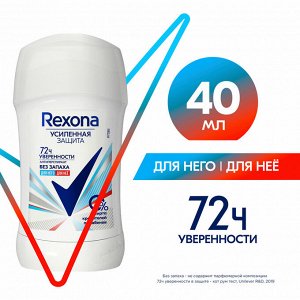 Рексона Дезодорант женский Део Стик Без запаха Rexona 40 мл
