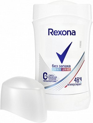 Рексона Дезодорант женский Део Стик Без запаха Rexona 40 мл