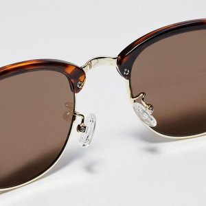 UNIQLO - солнцезащитные очки броулайнеры - 37 BROWN
